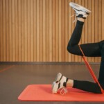 Séance de réathlétisation dispensée par un kinésithérapeute.