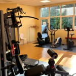 Salle de musculation de Kinesium Mios utilisée lors des séances de kinésithérapie.